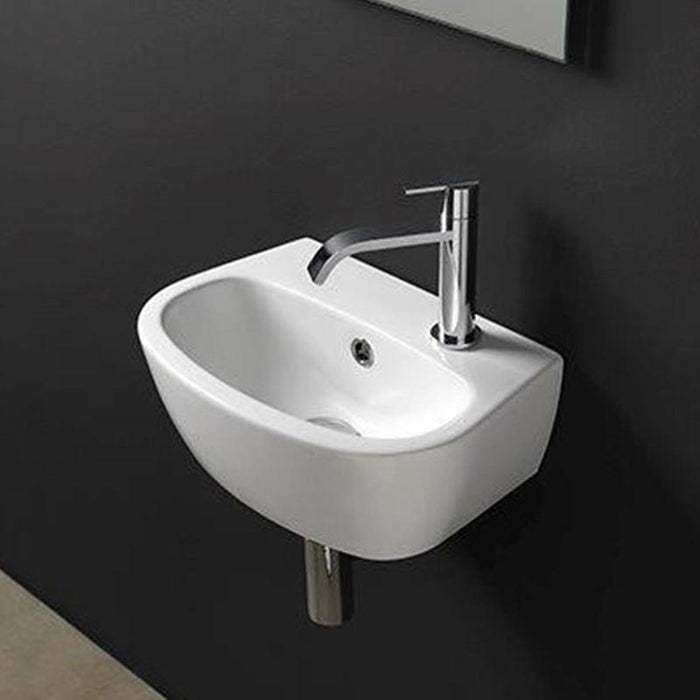 Studio Bagno Mini Milk 400mm Basin - Ideal Bathroom Centre001/311/0Gloss White