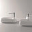 Studio Bagno NUR 60X Plan 600mm Basin - Ideal Bathroom CentreNUR60XSMWMatte White