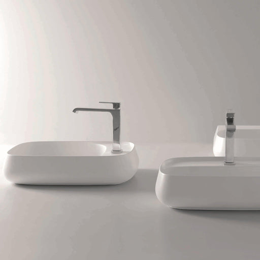 Studio Bagno Nur 80 800mm Basin - Ideal Bathroom CentreNUR80/MWMatte White