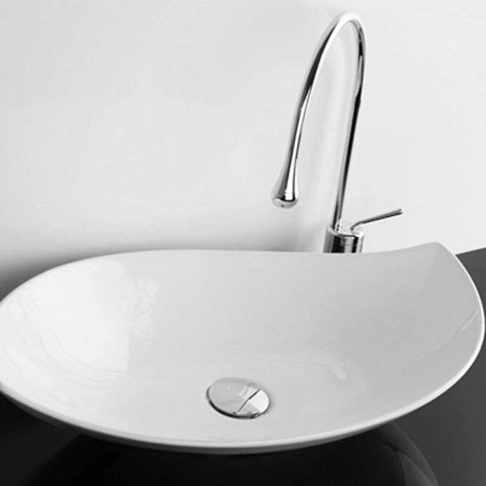 Studio Bagno Piroga 650mm Basin - Ideal Bathroom CentreLV0140Gloss White