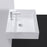 Studio Bagno Shard 600mm Basin - Ideal Bathroom CentreSHA60Gloss WhiteGloss White