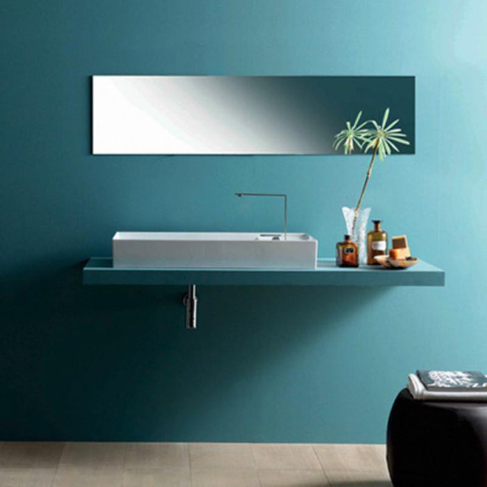 Studio Bagno Shard X 850mm Basin - Ideal Bathroom CentreSHAX85Matte WhiteMatte White