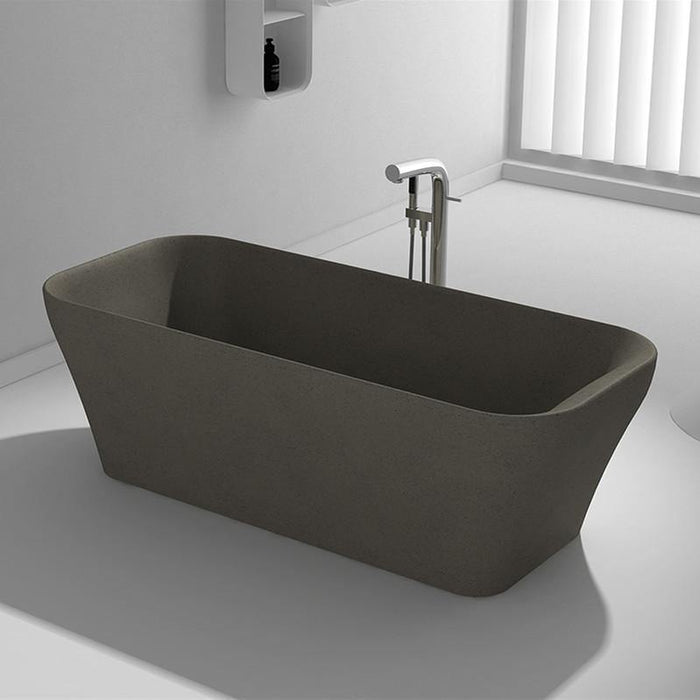 Studio Bagno Verve 1700m Freestanding Bath - Ideal Bathroom CentreVER007/AGMatte Ash Grey