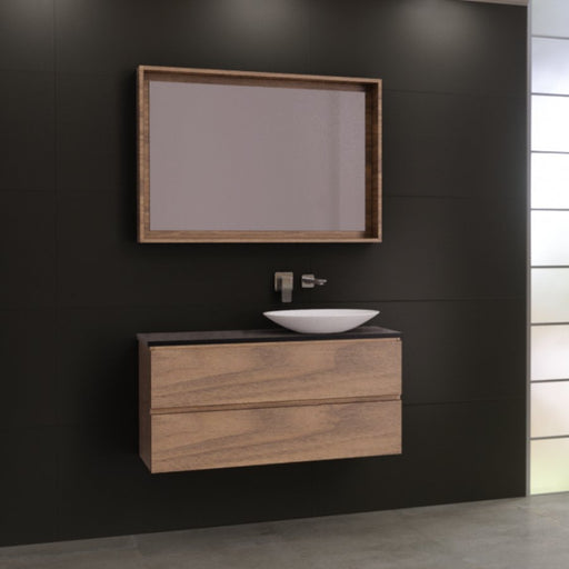 Timberline Billie 1050mm Vanity - Ideal Bathroom CentreBI105MWWall HungSilk SurfaceAbove Counter Top