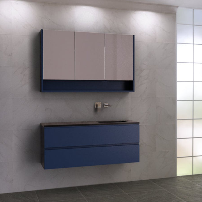 Timberline Billie 1200mm Vanity - Ideal Bathroom CentreBI12SWWall HungCeasarstoneAbove Counter Top