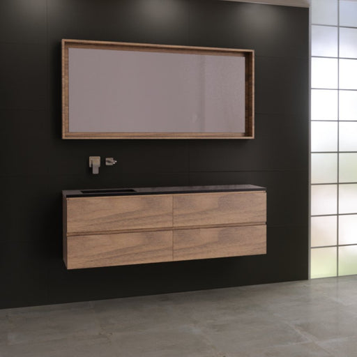 Timberline Billie 1500mm Vanity Single Bowl - Ideal Bathroom CentreBI151SWWall HungCeasarstoneAbove Counter Top