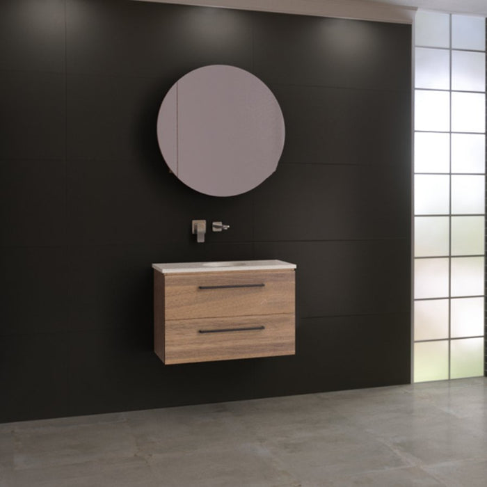Timberline Billie 750mm Vanity - Ideal Bathroom CentreBI75SWWall HungCeasarstoneAbove Counter Top