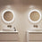 Timberline Broonkyn 600mm Round Mirror - Ideal Bathroom CentreSBR60