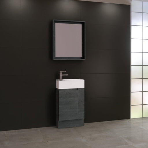 Timberline Frankie 480mm Vanity - Ideal Bathroom CentreFR48LFFreestanding On Kickboard