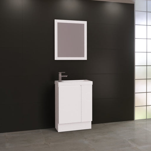 Timberline Frankie 600mm Vanity - Ideal Bathroom CentreFR60LFFreestanding On Kickboard