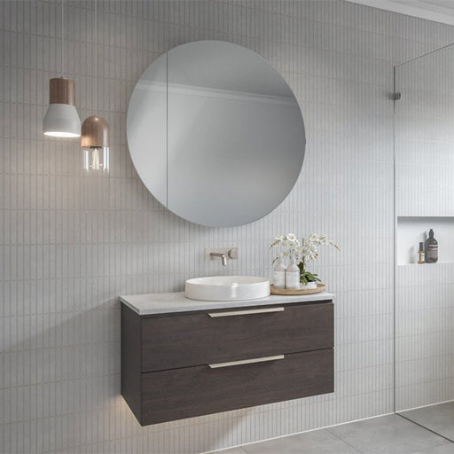 Timberline Havana Round Shaving Cabinet - Ideal Bathroom CentreSHA75750mm