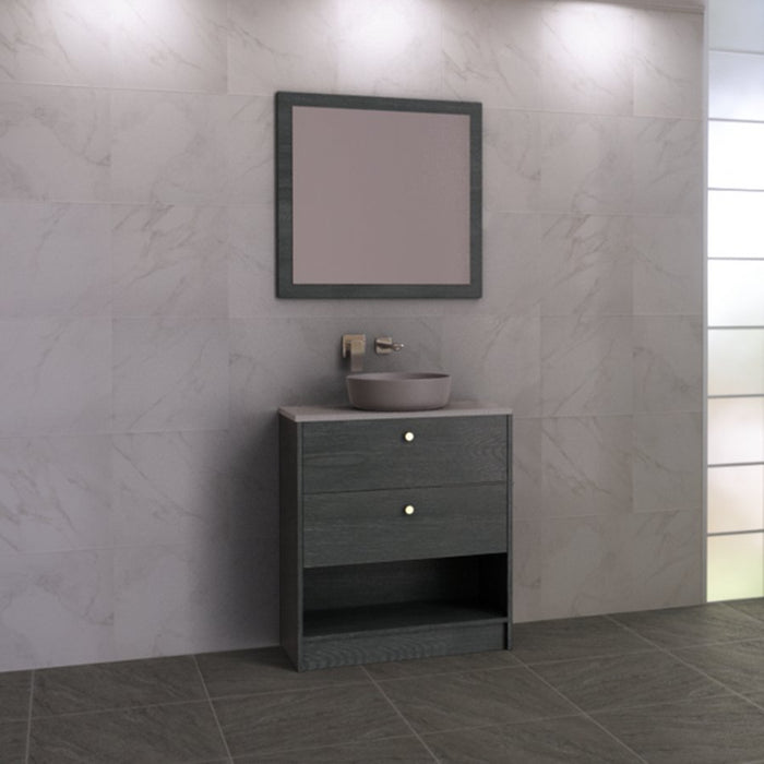 Timberline Karlie 1200mm Vanity - Ideal Bathroom CentreKA12MWWall HungSilk Surface Stone Top