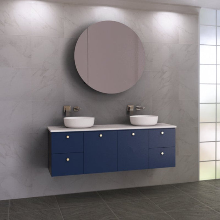 Timberline Nevada 1500mm Vanity Double Bowl - Ideal Bathroom CentreN152MWWall HungStone Top