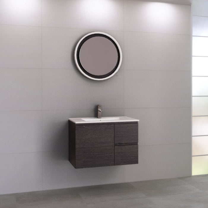 Timberline Nevada 750mm Vanity - Ideal Bathroom CentreN75AWWall HungAlpha Ceramic Top
