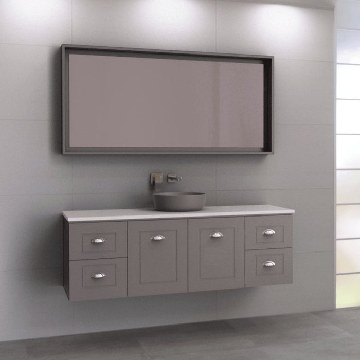 Timberline Nevada Classic 1500mm Vanity Single Bowl - Ideal Bathroom CentreNC151MWWall HungStone Top
