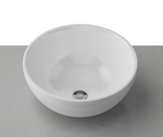 Timberline Rose 320*320mm round Above Counter Ceramic Basin - Ideal Bathroom CentreBAS32RO