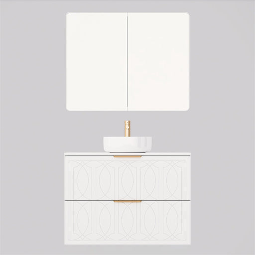 Timberline Southerland House 900mm Vanity - Ideal Bathroom CentreSHC-V-900-C-SSA-WRegencyWall HungSliksurface