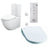 TOTO Basic+ Auto Washlet Bidet Toilet Suite - Ideal Bathroom CentreCST761DVA1+TCF4732AT