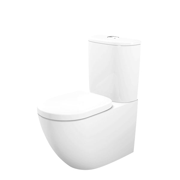 TOTO Basic Plus Back To Wall Rimless Toilet Suite - Ideal Bathroom CentreCST761DVA1