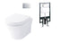 TOTO MH Wall Hung Toilet and D Shape Soft Close Seat - Ideal Bathroom CentreCW162EA1