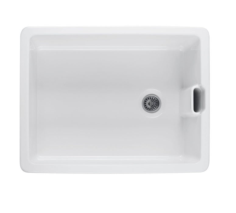 Turner Hastings Belfast 60 x 46 Fine Fireclay Butler Sink with Internal Overflow - Ideal Bathroom Centre7400