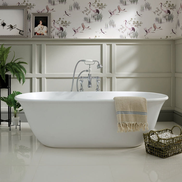 Turner Hastings Blanche 1620mm TitanCast Freestanding Bath - Ideal Bathroom CentreBL1620TCB