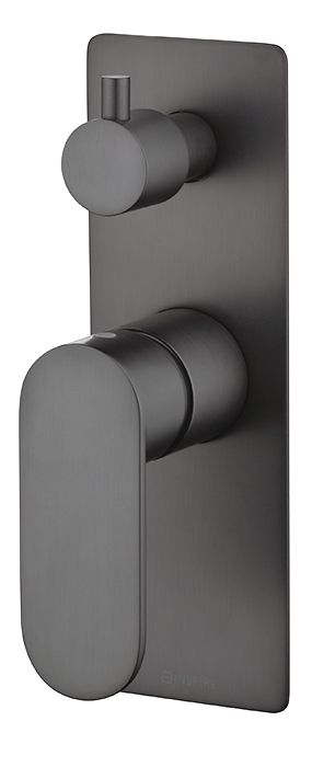 Vetto Wall Diverter Mixer - Ideal Bathroom CentreV11DSMGMGun Metal